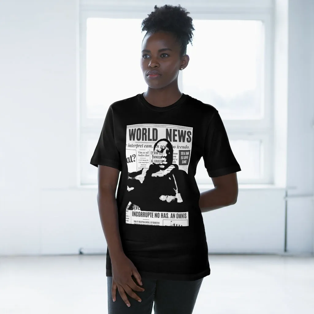 World News BIGGIE SMALLS Unisex Deluxe T-shirt