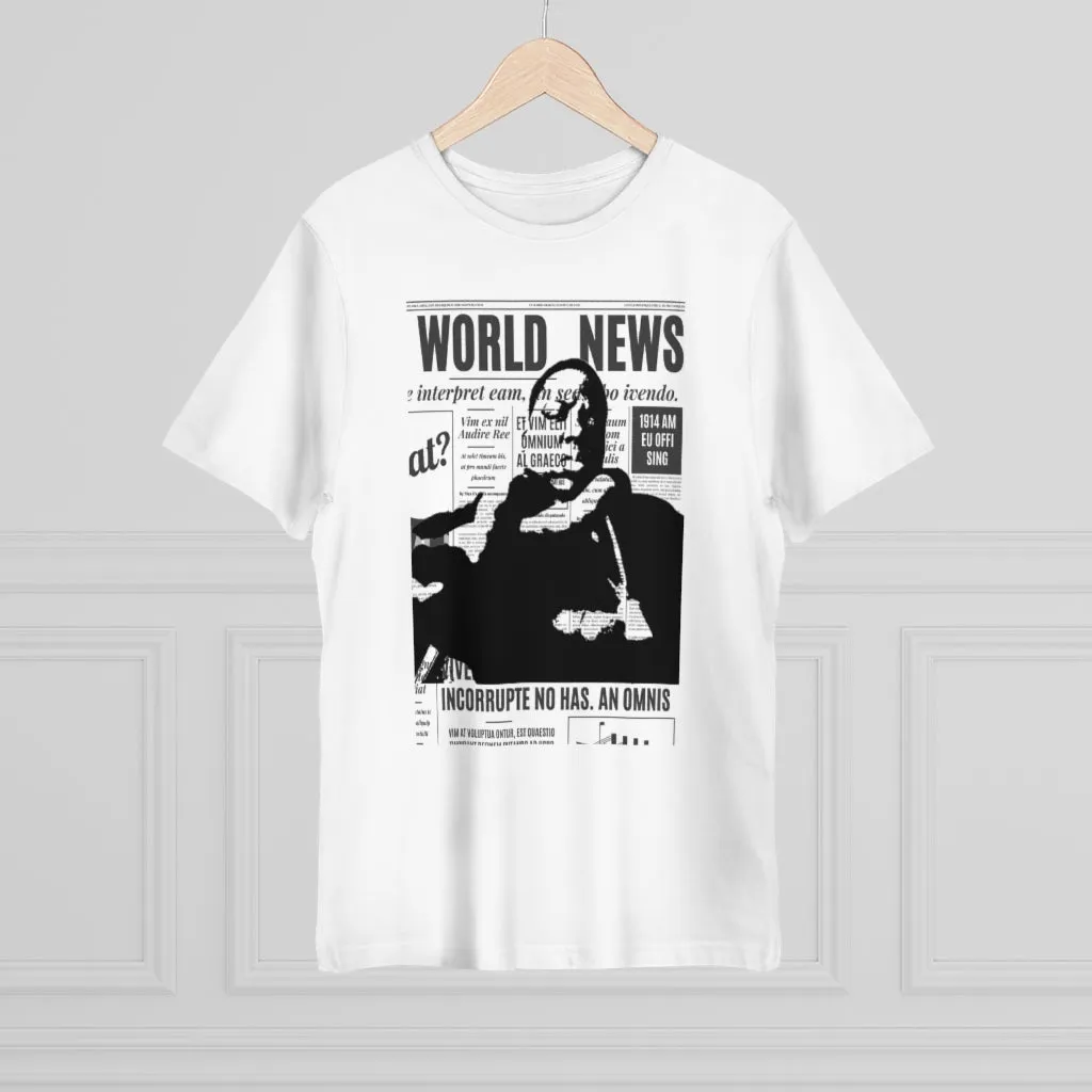 World News BIGGIE SMALLS Unisex Deluxe T-shirt