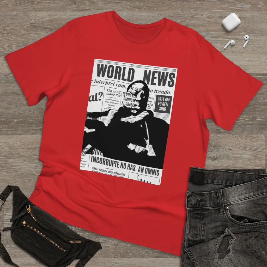 World News BIGGIE SMALLS Unisex Deluxe T-shirt