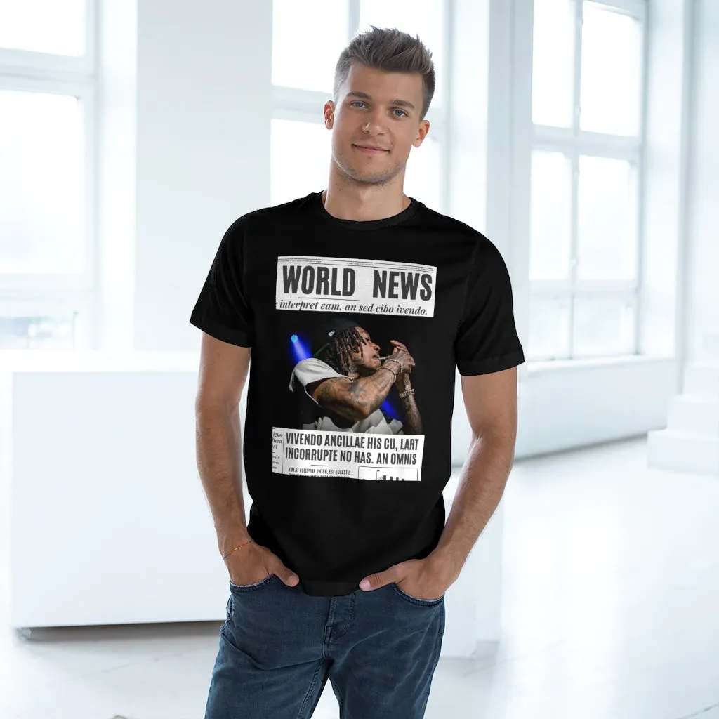 World News WIZ KHALIFA Unisex Deluxe T-shirt