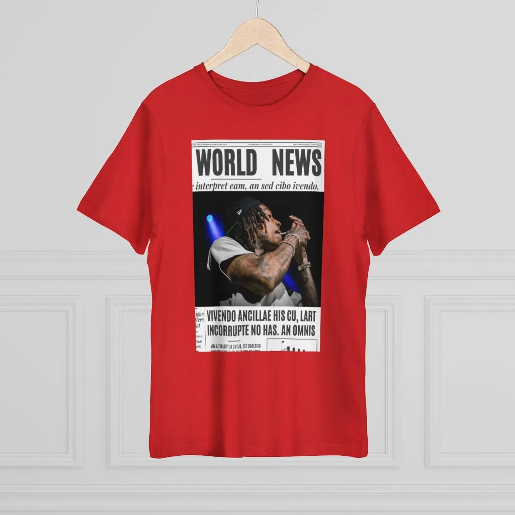 World News WIZ KHALIFA Unisex Deluxe T-shirt